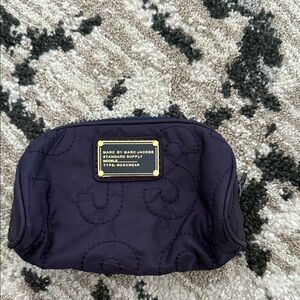 Marc by Marc Jacobs Dark Blue Cosmetic Case